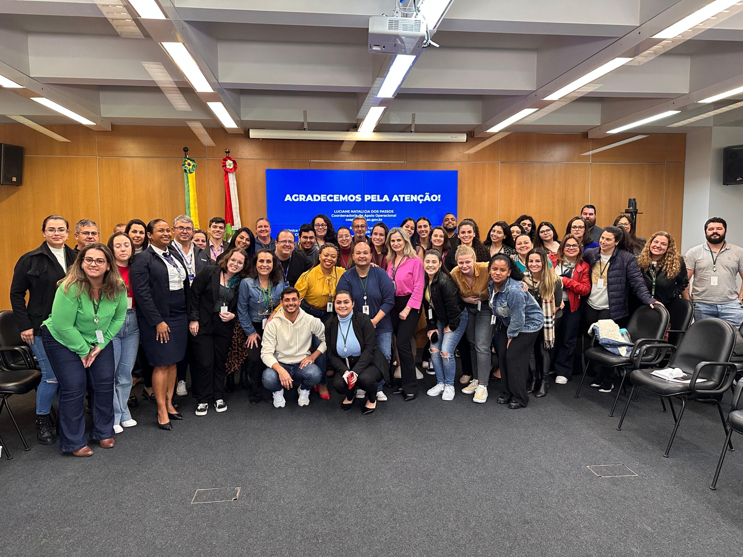 Coordenadoria de Apoio Operacional da SEA realiza reunião com colaboradores terceirizados