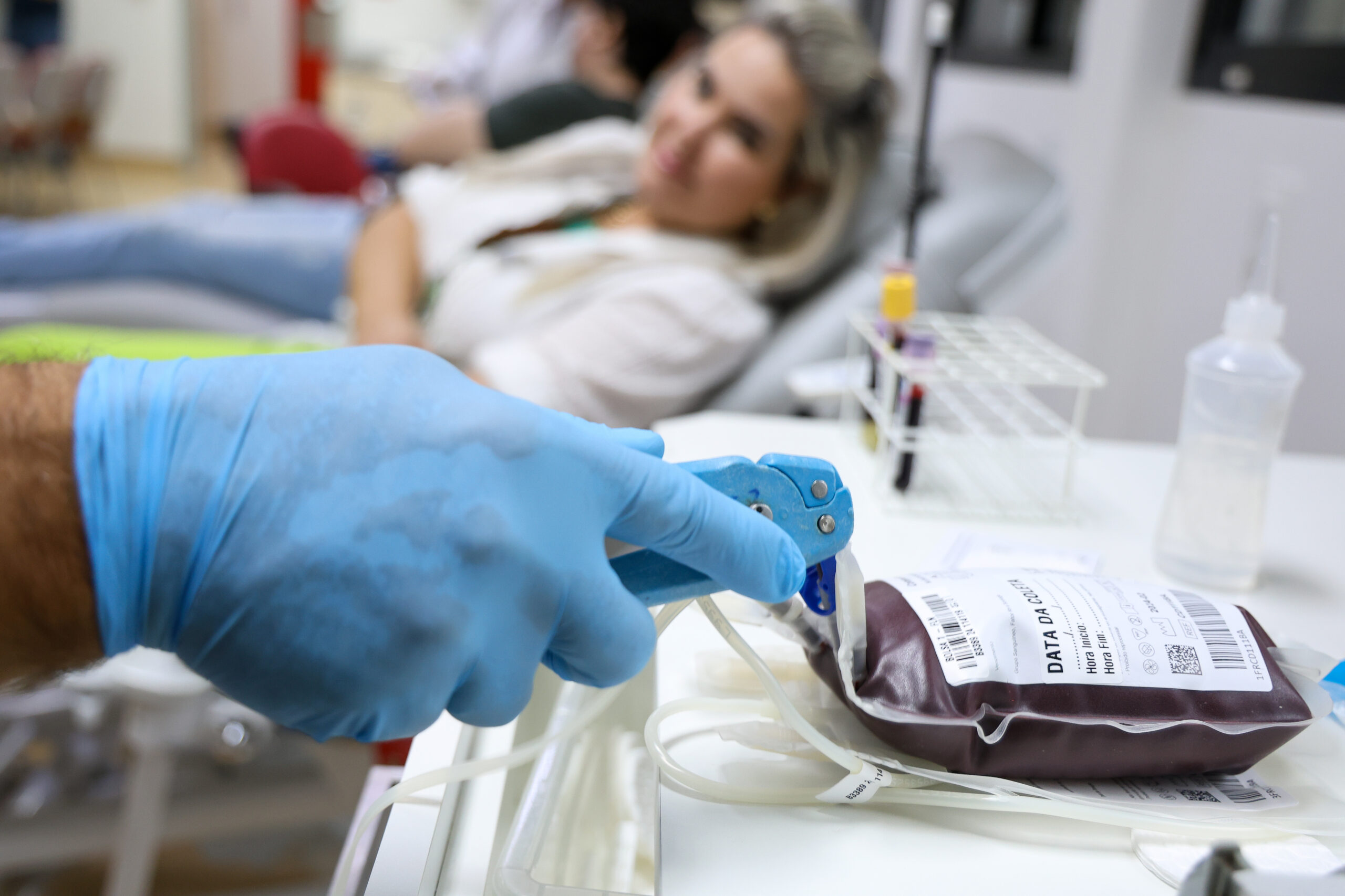 Ajuda ao RS: Servidores da Perícia Médica do Estado realizam doação de sangue
